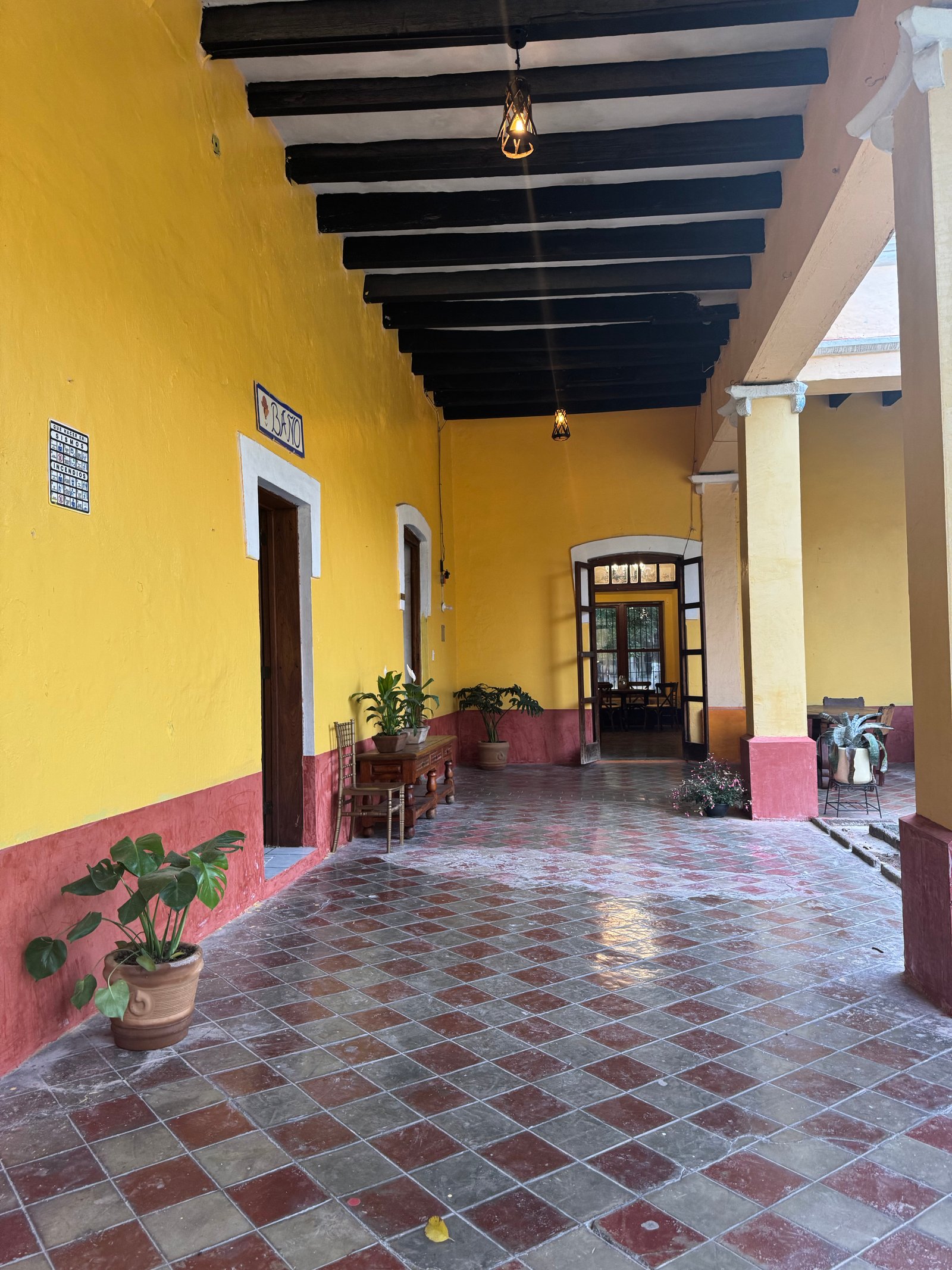 Vista de la Hacienda Ojo de Agua